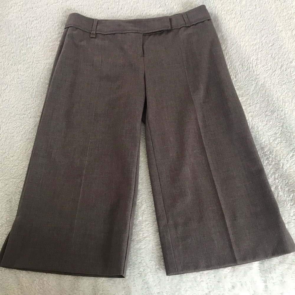 BCBGmaxazria Thigh Length Grey Dress Pants